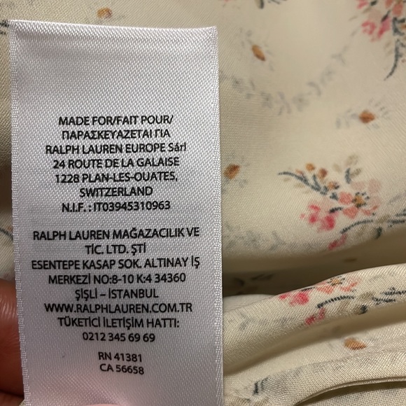 Polo Ralph Lauren Gorgeous Women’s Tied - Waist Puff Sleeve Dress - Picture 7 of 9